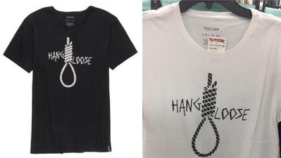 A US clothing shop had to pull this offensive T-shirt