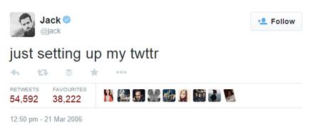 The first ever tweet was sent 9 years ago today