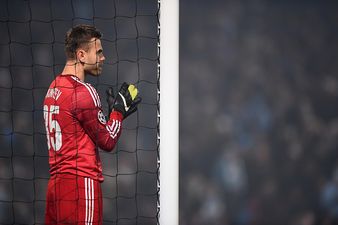 Akinfeev hit by flare in first minute of Montenegro v Russia