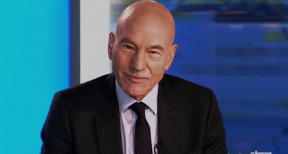 Patrick Stewart to play coked up anchor in new show