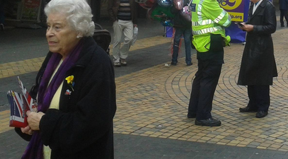 Is the Queen campaigning for Ukip in south London?