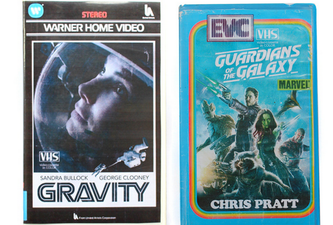 Artist creates retro VHS versions of modern film and TV classics