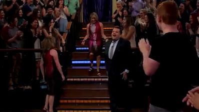 Video: James Corden stung badly by April Fools’ prank on US TV