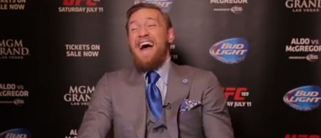 Video: Conor McGregor really enjoyed reading mean tweets about himself