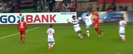 Video: Bayern Munich star clatters player with Bruce Lee-style kung fu kick