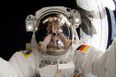 NASA astronauts do zero gravity gym workout in space