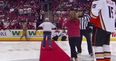 US Soldier surprises parents with amazing homecoming on ice at NHL game