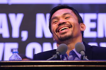 Video: Hilarious moment Manny Pacquiao thinks Bieber is some random Mayweather fan