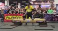 Video: Polish strongman smashes out 206kg world record giant log lift