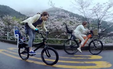 Video: Radical BMX mums tearing up the streets of China