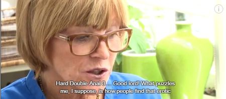 Video: Watching Anne Robinson watch porn is the weirdest thing you’ll see today (NSFW)