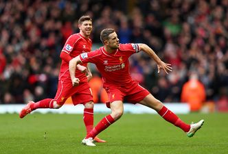 Cover star Jordan Henderson only just makes the top ten in Liverpool’s FIFA 16 ratings…