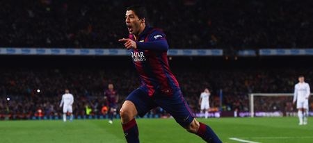 Luis Suarez will debut these lovely boots against PSG