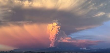 Video: Time-lapse shows the power of nature as Chilean volcano erupts