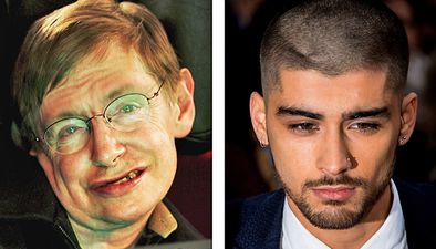 Hologram Stephen Hawking reassures One Directioners that Zayn may not have left the band in parallel universe