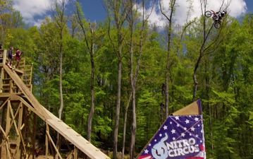 Video: Motocross rider pulls off insane triple back flip