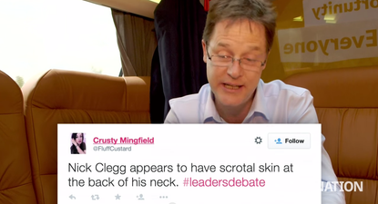 Nick Clegg reads out mean tweets