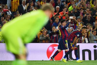 Vines: Lionel Messi downs Bayern with brilliant brace…