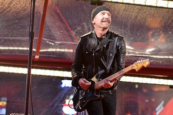 The Edge falls off stage as U2 kick off world tour in Vancouver (Video)