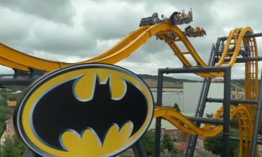 Video: The stomach-churning new Batman roller coaster at Six Flags Over Texas