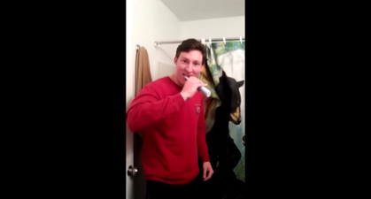 Video: An entire year of scaring the crap out of a poor roommate