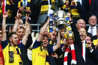 Rain in North London fails to dampen Arsenal victory parade