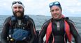 Chips, Coke and chocolate are powering these two swimmers 1,400km around Ireland