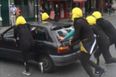 Video: Stag party pulls off famous Cool Running scene perfectly in a Dublin Street