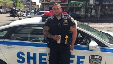 This bodybuilding New York cop has broken the internet with his massive muscles