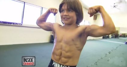 Video: This is what 8-year-old ‘Little Hercules’ looks like now…