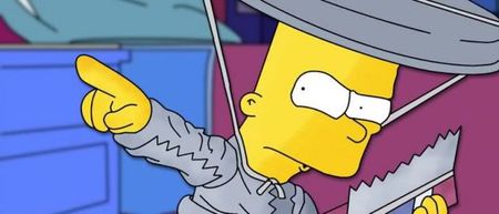 Bart dismisses Simpsons rumour that Homer and Marge are set to split