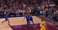 Basketball’s version of the cheeky back-heel to Peter Crouch for the open net…