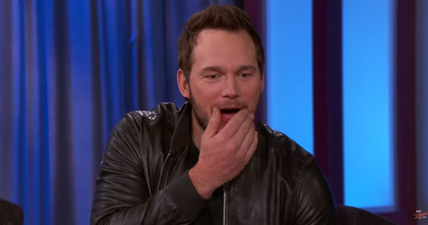 Video: Chris Pratt mouths F-bomb response to Indiana Jones question