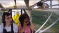 This cat hitched a ride on the wing of a small plane (video)