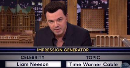 Seth MacFarlane’s impression of Liam ‘Taken’ Neeson is hilariously good…