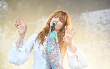 Florence Welch loves to “overindulge” at Glastonbury