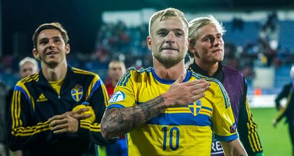 Sweden striker kept promise to 8-year-old with kickabout after Champions League final