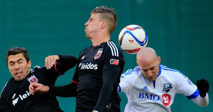 MLS youngster almost breaks the net with blistering shot