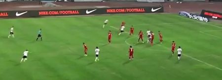 Sensational debut goal for Sejad Salihovic with this 40-yard free kick