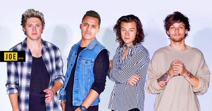 Alexis Sanchez singing One Direction is…something else