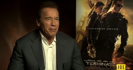 Exclusive Video: JOE meets Arnold Schwarzenegger