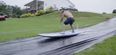 Video: Rich Froning celebrates Fourth of July with this awesome surfing waterslide