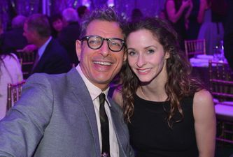 Jeff Goldblum becomes a dad – on Independence Day. Hang on…