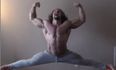 American bodybuilder performs the most extreme splits we’ve ever seen (Video)