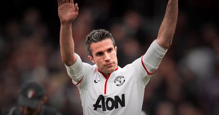 Robin van Persie bids farewell to United with “no hard feelings”