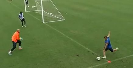 Inter Milan’s Xherdan Shaqiri scores classy goal from corner spot in training (Video)