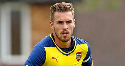 Aaron Ramsey admits he is flattered by Barcelona interest