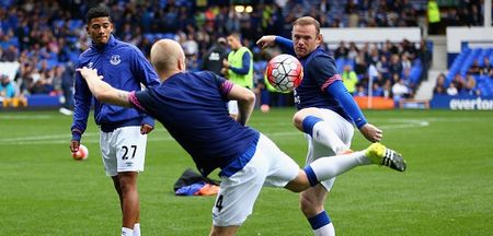 Wayne Rooney back in Everton blue for Duncan Ferguson’s testimonial