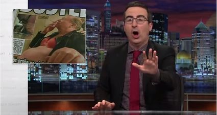 Watch John Oliver rip into ‘cocaine and prostitutes’ Lord and British establishment (Video)