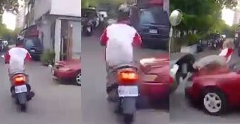 This, erm, ‘high octane’ scooter police chase in China ends very badly (Video)